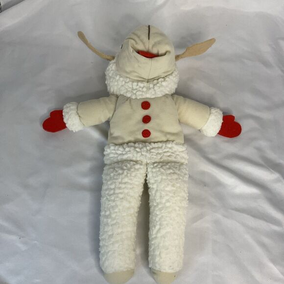 VTG VINTAGE Shari Lewis Lamb Chop Hand Puppet 1992 Stuffed Plush - Picture 2 of 5